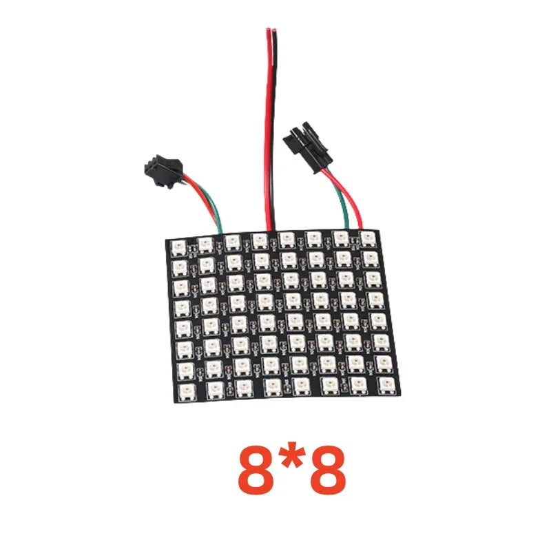 SP801E Led Controller Kit DC5V WS2812B RGB LED Pixel Panel Light 8x8 16x16 8x32 Digital Flexible Screen Individually Addressable