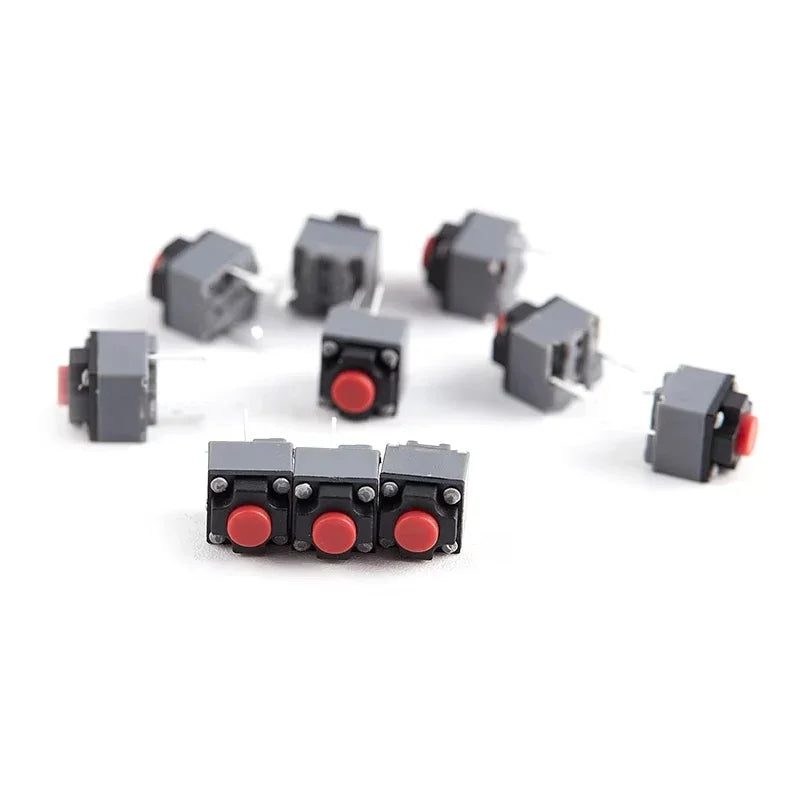 10Pcs Mute Button 6*6*7.3 Silent Switch Wireless Mouse Micro Switch