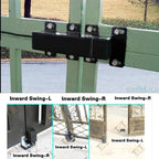 200kg-300kg Swing Gate Linear Actuator Motors Kit with Push Button Photocell Alarm Lamp (GSM Module Keypad Optional)