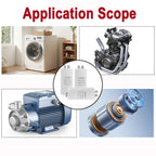 CBB60 Motor Capacitors with Screw Double Insert 450V AC Starting Capacitor 4uF~60uF capacitance for Air Compressor Water Pump