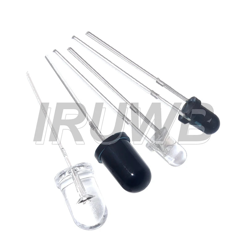 10pairs F3 F5 Diodes for Arduino DIY 3mm 5mm 940nm LEDs Infrared Emitter and IR Receiver Diode