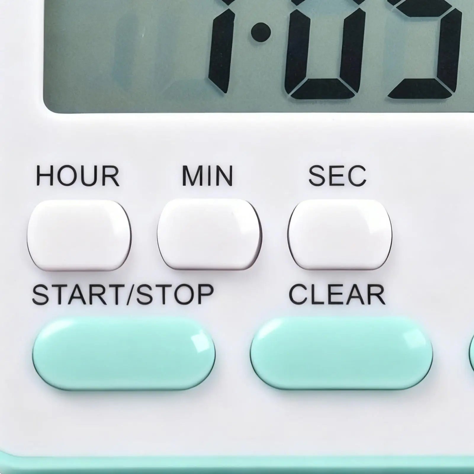 Silent Digital Timer for Study & Classroom, Multi-Purpose Countdown Clock for Students, Grilling, Baking  No Ticking Noise