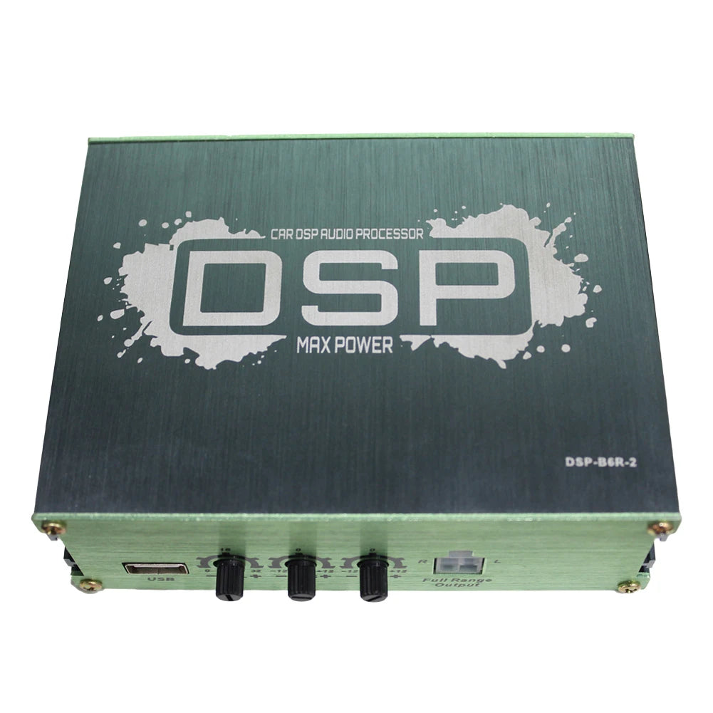 Car DSP Digital Audio Processor Support APP Control DSP Car Power Amplifier 6-Channel Output Audio Digital Sound Processor