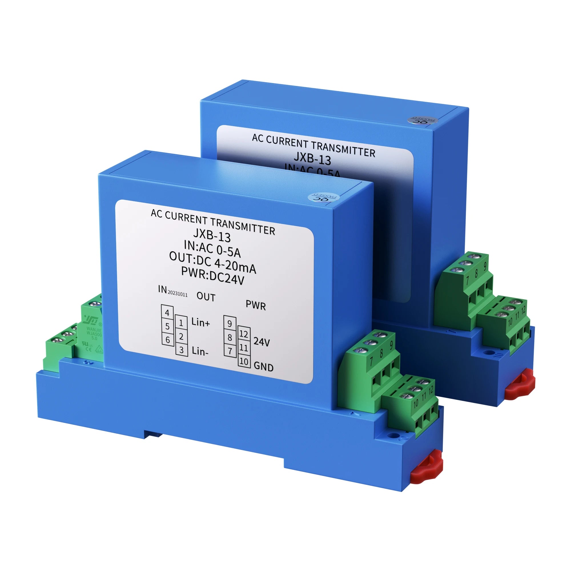 AC DC 0-1000V Voltage Transmitter to 4-20mA 0-10V 0-5V RS485 Voltage Sensor DC24V 0-100V 0-200V 0-500V Voltage Transducer