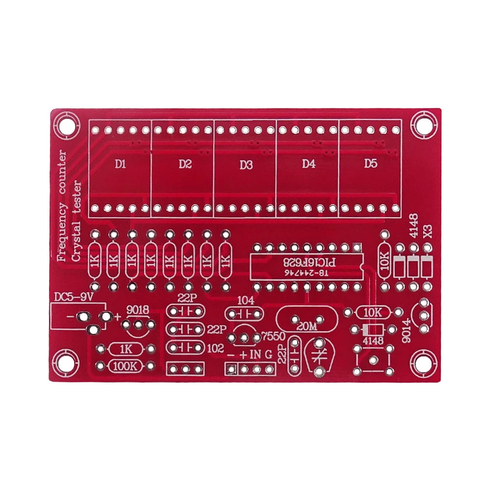 DIY Kits RF 1Hz-50MHz Crystal Oscillator Frequency Counter Meter Digital LED tester meter
