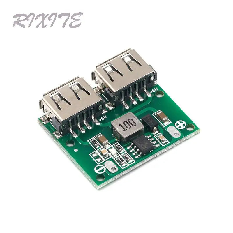 5PCS 5V Boost Step Up Power Module Lithium LiPo Battery Charging Protection Board LED Display USB For DIY Charger 134N3P Program