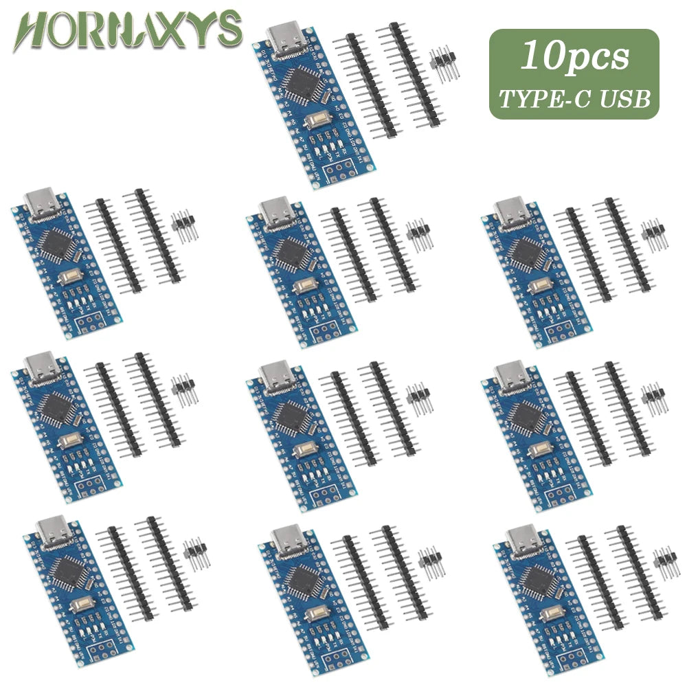 Mini / Type-C / Micro USB Nano 3.0 With the bootloader compatible Nano controller for arduino CH340 USB driver 16Mhz ATMEGA328P