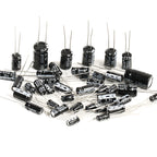 Aluminum Electrolytic Capacitors 10v 16v 25v 50v 0.1uf 1uf 2.2uf 33uf 47uf 220uf 470uf 680uf 1000uf