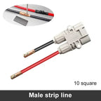 120A 1200V Male Female Connector Waterproof Big Current Parking Air Conditioner Plug Electric Forklift Generator Connectors