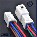 2 3 4 6 8 Pin JWPF-VSLE-S JWPF-VSLE-D Auto Waterproof Electronic Connector Wire Harness Butt Plug JST-02T 02R Black or white