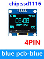 1.3 inch oled IIC Serial White OLED Display Module 128X64 I2C SSD1306 12864 LCD Screen Board VDD GND SCK SDA for Arduino