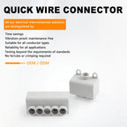 DIY GO 5PCS High Power Wire Connector Screw Crimping Terminal Block 1 in 2/4 out 80A/1000V 2.5-16mm2 Cable Splicing junction box