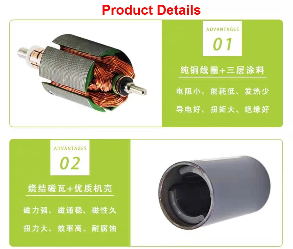 PGM42-775 Metal Planetary Geared DC Geared Motor DC 12V~24V 1600RPM~8RPM High Torque and Forward/Reverse PWM Speed Regulation