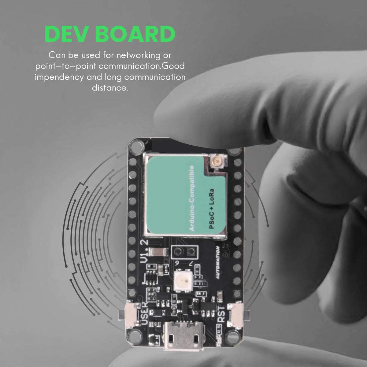 A98Z SX1262 Lora Module 868 915 Mhz Lorawan Iot Development Board ASR6501 MCU 128 KB Flash With Antenna For Arduino