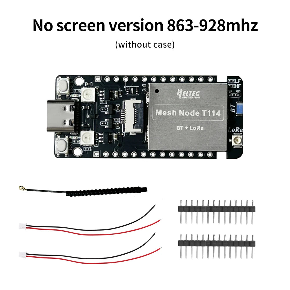 New Meshtastic Tracker T114 V2 Nordic NRF52840 SX1262 LoRaWAN LoRa Arduino Positioning Devboard Low Power BLE WiFi