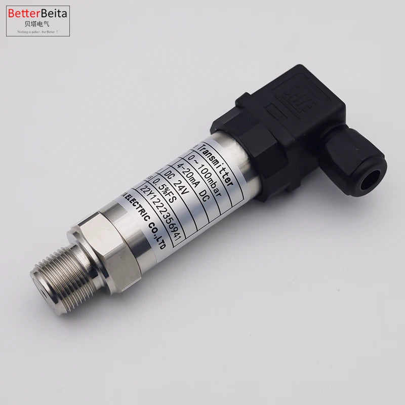0-50mbar  0-60mbar 100mbar 500mbar 1000mbar pressure sensor 4-20mA 0-10V 0-5V mbar pressure transmitter