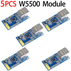 W5500 Ethernet network module hardware TCP / IP 51 / STM32 microcontroller program over W5100