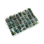 391pcs High Frequency Electrolytic Capacitor Kit 24 Values 10V 16V 25V 35V 50V 400V for TV LCD Monitor Game