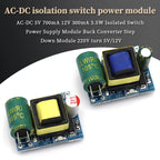 AC-DC 5V 700mA 12V 300mA 3.5W Isolated Switch Power Supply Module Buck Converter Step Down Module 220V turn 5V/12V