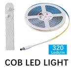 Dual Mode Adjustable 5V COB LED Strip Motion Sensor Night Light, Smart Induction Lamp for Bathroom Bedroom Bedside Home Decor