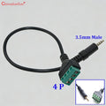 1PC USB 2.0 Female B to 5 Pin Female Bolt Screw Connector Adapter Cable Micro USB Mini USB Type-C Male with Shield Terminal Plug