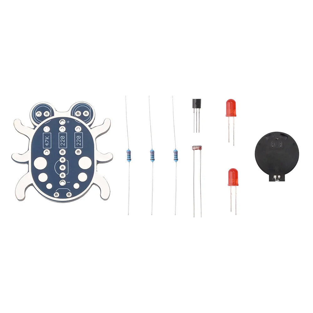 DIY Weevil Eye LED Photoresistor Sensor Module Soldering Learning Kit DIY Beginner Learn to Solder Fun Kit