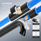 5:1 Ratio Heat Shrink Tubing Φ4mm to Φ52 Dual Wall Adhesive Lined Shrinkable Wire Wrap Tube Waterproof Industrial Sleeves Black