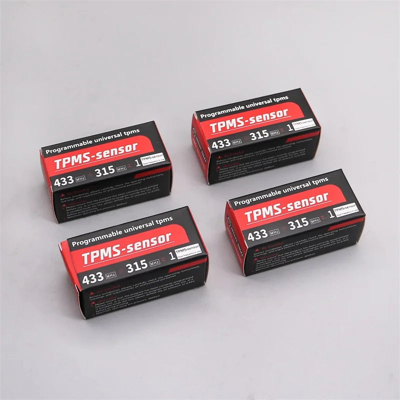 Programable TPMS Sensors 2 in 1 433MHz+315MHz Support Programing with TS501 TS508 TS601 TS608 ITS600E MK808TS MK808S-TS MP808TS