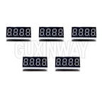 5pcs Digital tube Common AnodeCathode Red 3 4 Bit digital Tube 0.28 0.36 0.56 inch Red LED Display 7 segment