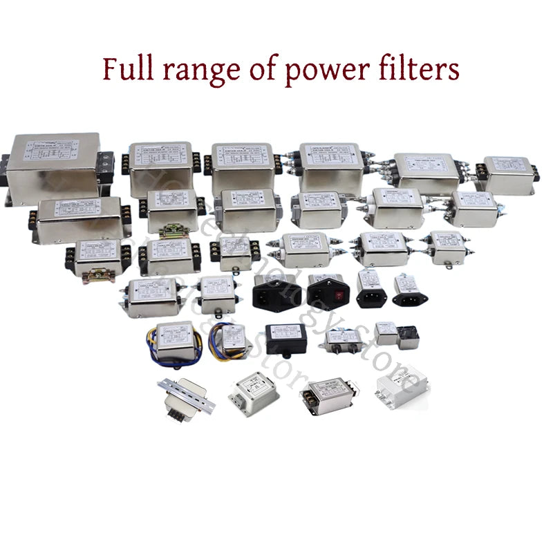 Three-phase power Filter inverter EMI Servo filter Purifier CW12B-3/6/10/20/30/40/50/60A-R AC 380V   CW12B-40A-R CW12B-30A-R