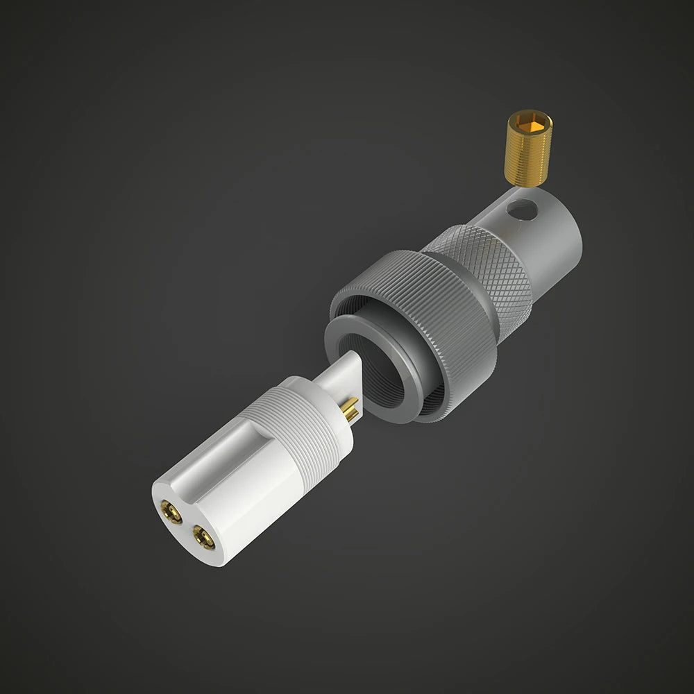 Viborg GX16 GX12 2Pin Female L88-93 Circular Aviation Socket Plug Wire Panel Connector with Plastic Cap Connector 5A 125V