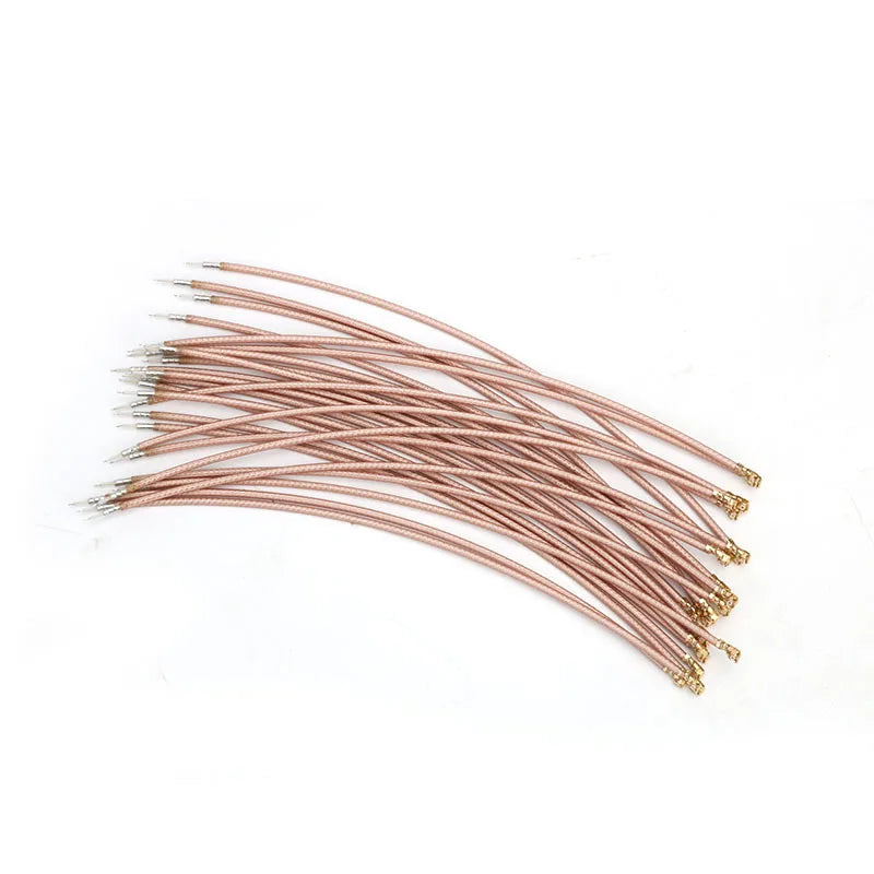 10PCS IPX IPEX U.FL Ufl Female Connector to Open Single-Head Jack RG178 Pigtail Jumper Cable 10CM 15CM 20CM 30CM