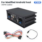 Car DSP Amplifier for Android Radio 16PIN Stereo HIFI Speakers Upgrade 4*50W Digital Audio Signal Processor BT APP EQ Adjustment