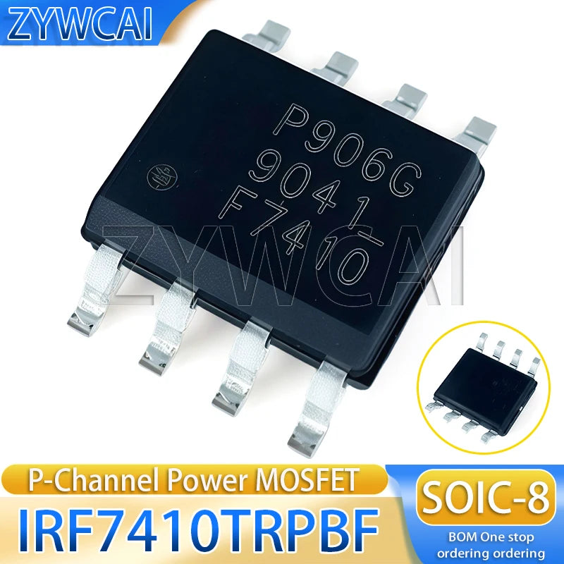 IRF7410TRPBF SOP8 IRF7410 F7410 P-channel power MOSFET field-effect transistor