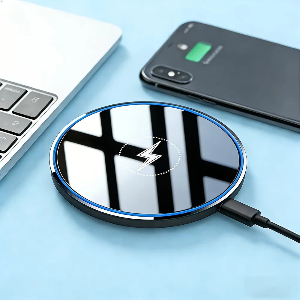 30W Wireless Charger for IPhone17 16 15 14 13 12 X XR XS Max 8 for Samsung S24 S23 S22 S10 S20 Note10 20 Xiaomi Huawei Phone