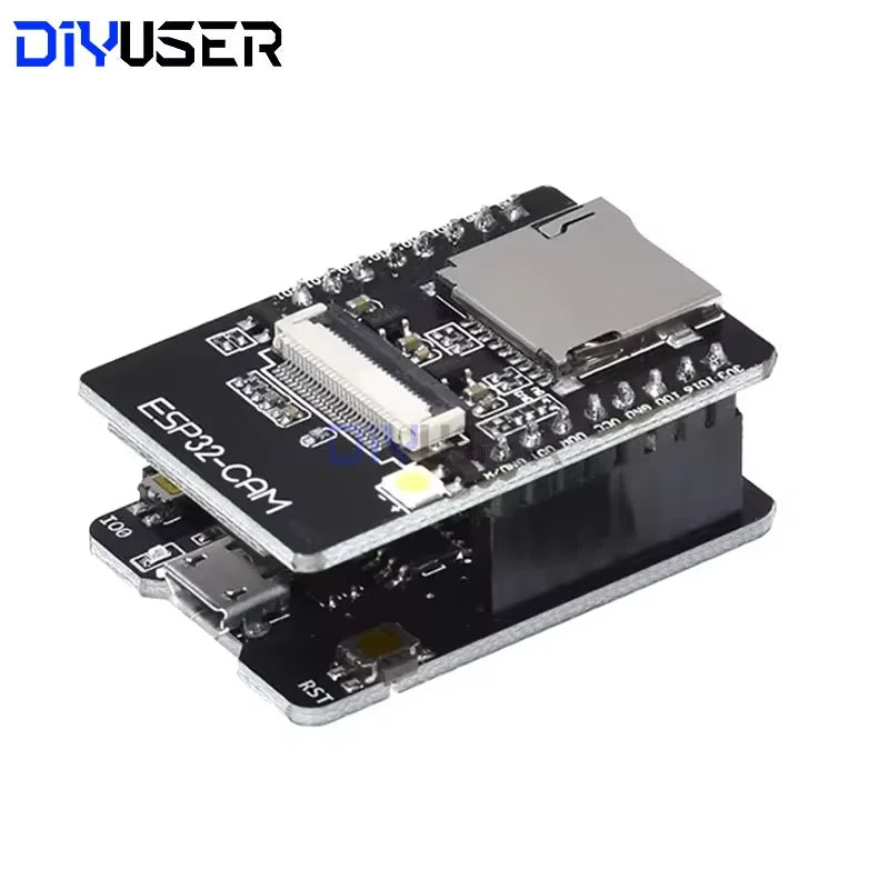 DIYUSER ESP32-CAM-MB WiFi Module Serial to WiFi ESP32 CAM Development Board 5V Bluetooth  DIY
