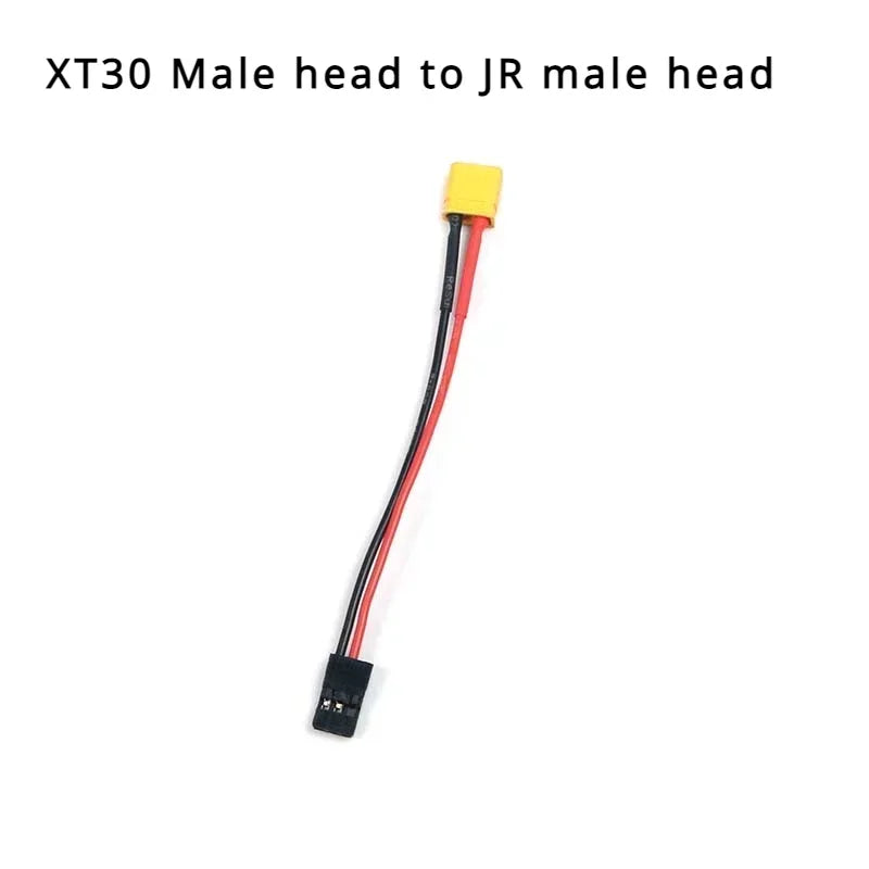1/5/10pcs/lot XT30 Male To JR Male/XT30 Female Turn FUTABA Female Head Wire Length 10CM 22AWG Silicone Wire