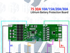 1~5PCS BMS 7S 24V 10A 15A 20A 30A Li-ion 18650 Battery Charge Board With Balance Function Short Circuit / Temperature Protection