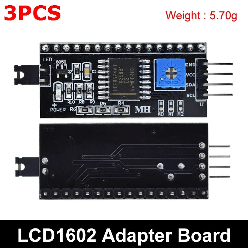 TZT LCD2004+I2C 2004 20x4 2004A Blue/Green screen HD44780 Character LCD /w IIC/I2C Serial Interface Adapter Module For Arduino