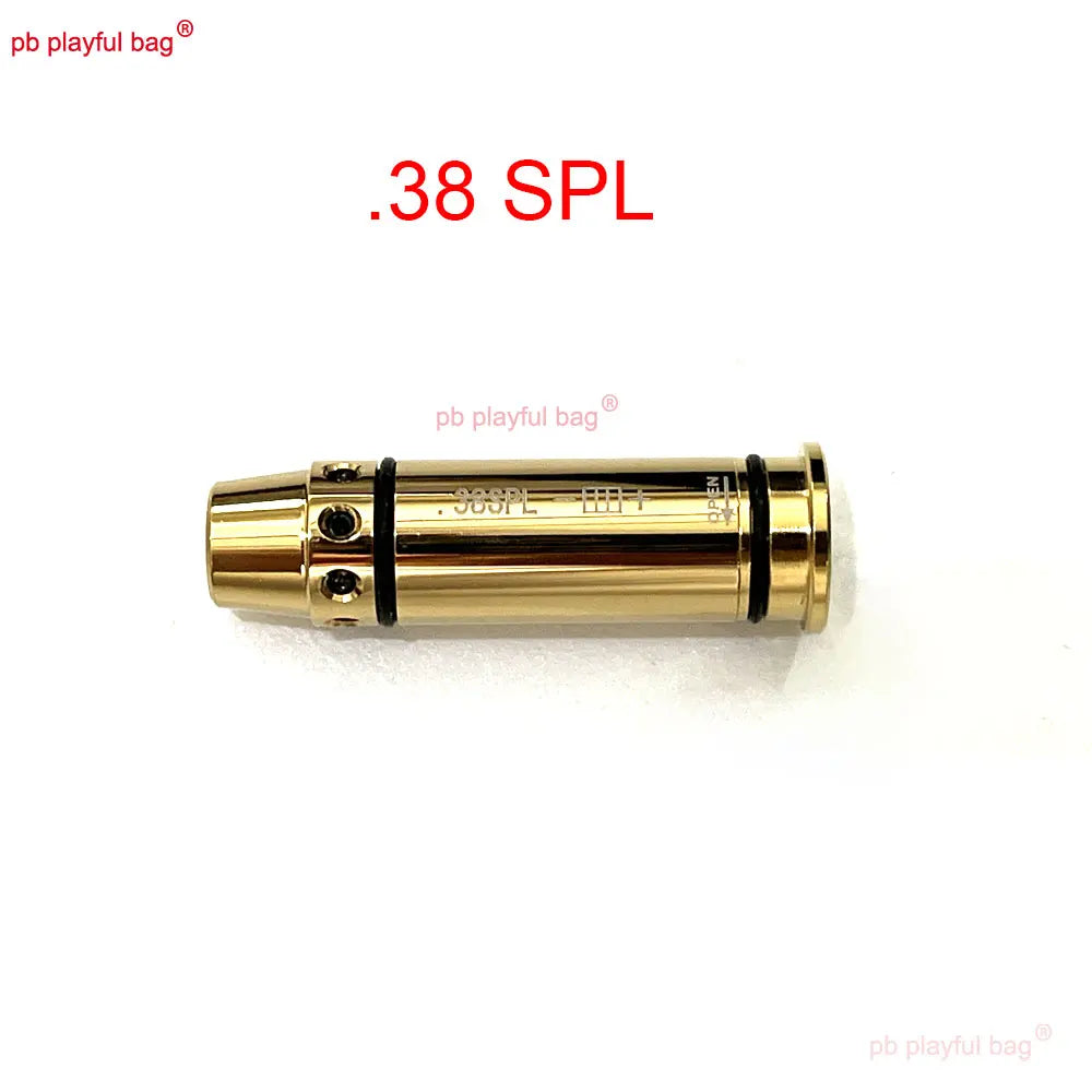 Outdoor Sports Tactical Red Laser Cartridge Bore Sighter .223Rem 40S&W 45ACP 9mm Training 2MW Laser Bullet Toy Accessories QG542