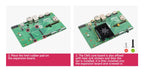 CM5 Cooler Heatsink Fan 5V 3007 B For Raspberry Pi Compute Module 5 Adjustable speed Low noise with Heat
