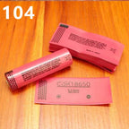 100pcs/lot Shrinkage packaging skin for lithium battery 18650 battery PVC heat shrinkable film insulating sleeve packaging skin