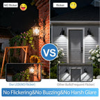2Pack Led Sensor Control Bulb B22 E27  Bulb Light Dusk To Down AC100-240V 1000lm 10W 3000K-6000K for Underground Garage Corridor