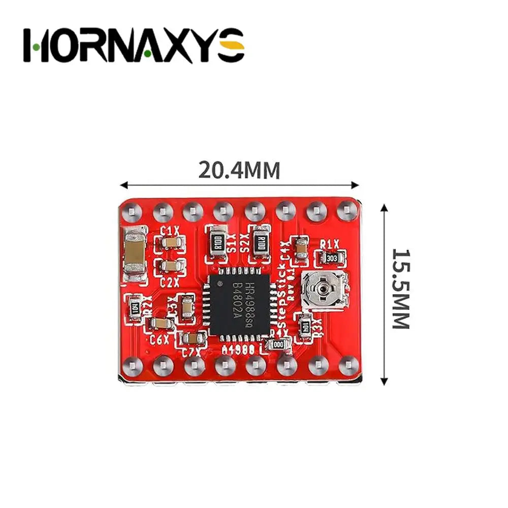 5/10PCS 3D Printer Parts StepStick A4988 DRV8825 Stepper Motor Driver With Heat sink Carrier Reprap RAMPS 1.4