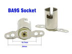 2pcs 1157 BA15D BAY15D 1156 BA15S 4pcs BA9S Auto Car Turn Signal LED Light Bulb Wire Adapter Lamp Socket Holder