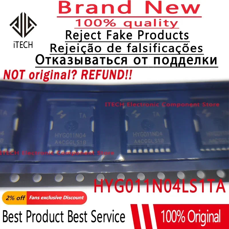 10pcs/lot Original HYG011N04LS1TA G011N04 HYG011N04 40V 320A MOSFET 100% New and Genuine