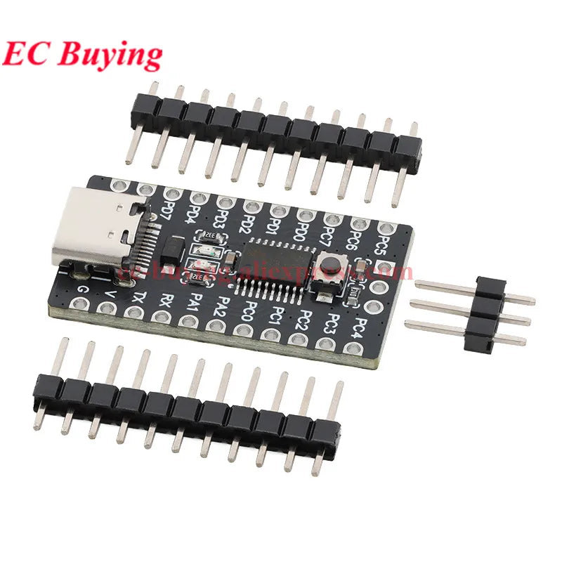 10Pcs/1pc CH32V003 Development Board Minimum System Core Board RISC-V 32-bit CH32V003F4P6 Chip Microcontroller MCU Module