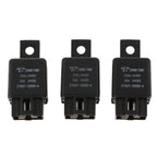 3PCS ZT607 DC12V 30A 4Pin Heavy Duty SPST Relay High Switching Capability