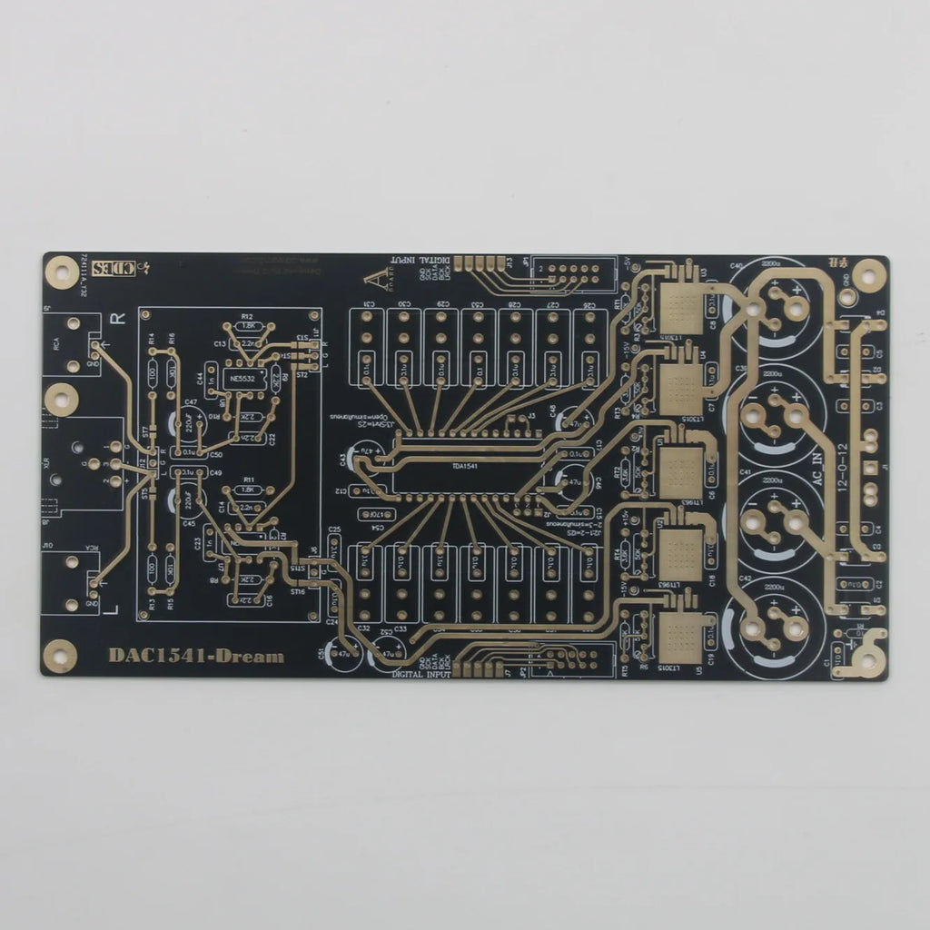 HiFi 1PC TDA1541 Stereo Audio Decoder Board Bare PCB Coaxial Optical USB DAC
