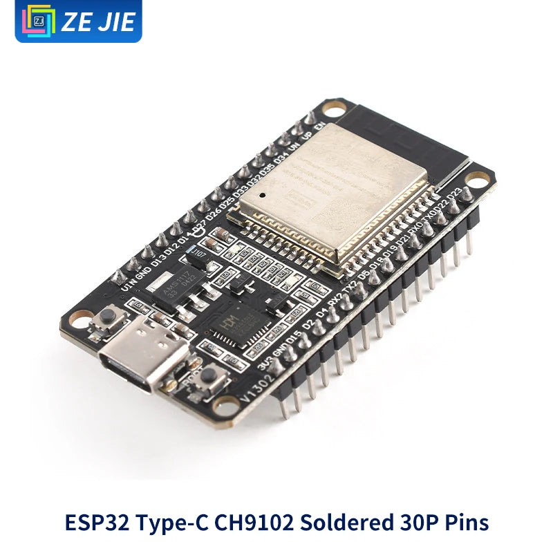 ESP32 Development Board Module, 8266 Wireless WiFi + Bluetooth, Dual-Core CPU, CH340 Chip, ESP32 Programming Socket